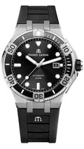  Shop Authentic Maurice Lacroix Aikon Venturer Black Dial Black Rubber Strap Watch for Men - AI6058-SS001-330-1 - Luxxuri