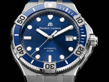  Shop Authentic Maurice Lacroix Aikon Venturer Blue Dial Blue Rubber Strap Watch for Men - AI6058-SS001-430-1 - Luxxuri
