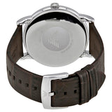  Shop Authentic Emporio Armani Luigi Quartz Gray Dial Brown Leather Strap Watch For Men - AR1996 - Luxxuri