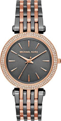 Michael Kors Darci Analog Quartz Grey Dial Two Tone Steel Strap Watch For Women - MK3584