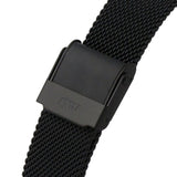  Shop Authentic Daniel Wellington Petite Ashfield Black Dial Black Mesh Strap Watch For Women - DW00100202 - Luxxuri