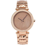  Shop Authentic Michael Kors Parker Rose Gold Dial with Diamonds Rose Gold Steel Strap Watch for Women - MK6426 - Luxxuri