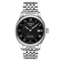  Shop Authentic Tissot Le Locle Automatic Black Dial Silver Steel Strap Watch For Men - T41.1.483.53 - Luxxuri