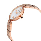  Shop Authentic Emporio Armani Arianna White Mother of Pearl Dial Rose Gold Steel Strap Watch For Women - AR11236 - Luxxuri