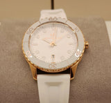  Shop Authentic Michael Kors Runway Quartz White Dial White Rubber Strap Watch For Women - MK6853 - Luxxuri