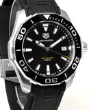  Shop Authentic Tag Heuer Aquaracer Black Dial Black Rubber Strap Watch for Men - WAY111A.FT6151 - Luxxuri