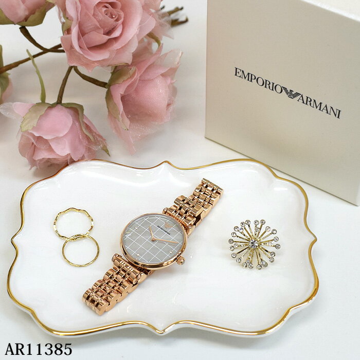  Shop Authentic Emporio Armani Gianni T Bar Quartz Mother of Pearl Dial Rose Gold Steel Strap Watch For Women - AR11385 - Luxxuri