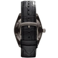  Shop Authentic Emporio Armani Franco Black Dial Black Leather Strap Watch For Men - AR0368 - Luxxuri