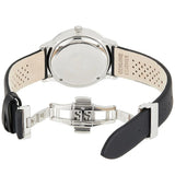  Shop Authentic Emporio Armani Gianni Quartz Black Dial Black Leather Strap Watch For Men - AR0382 - Luxxuri