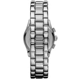  Shop Authentic Emporio Armani Velente Chronograph Black Dial Silver Steel Strap Watch For Women - AR0674 - Luxxuri