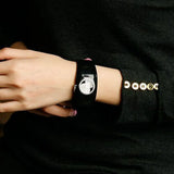  Shop Authentic Emporio Armani Casual Analog Black Dial Black Leather Strap Watch For Women - AR0739 - Luxxuri