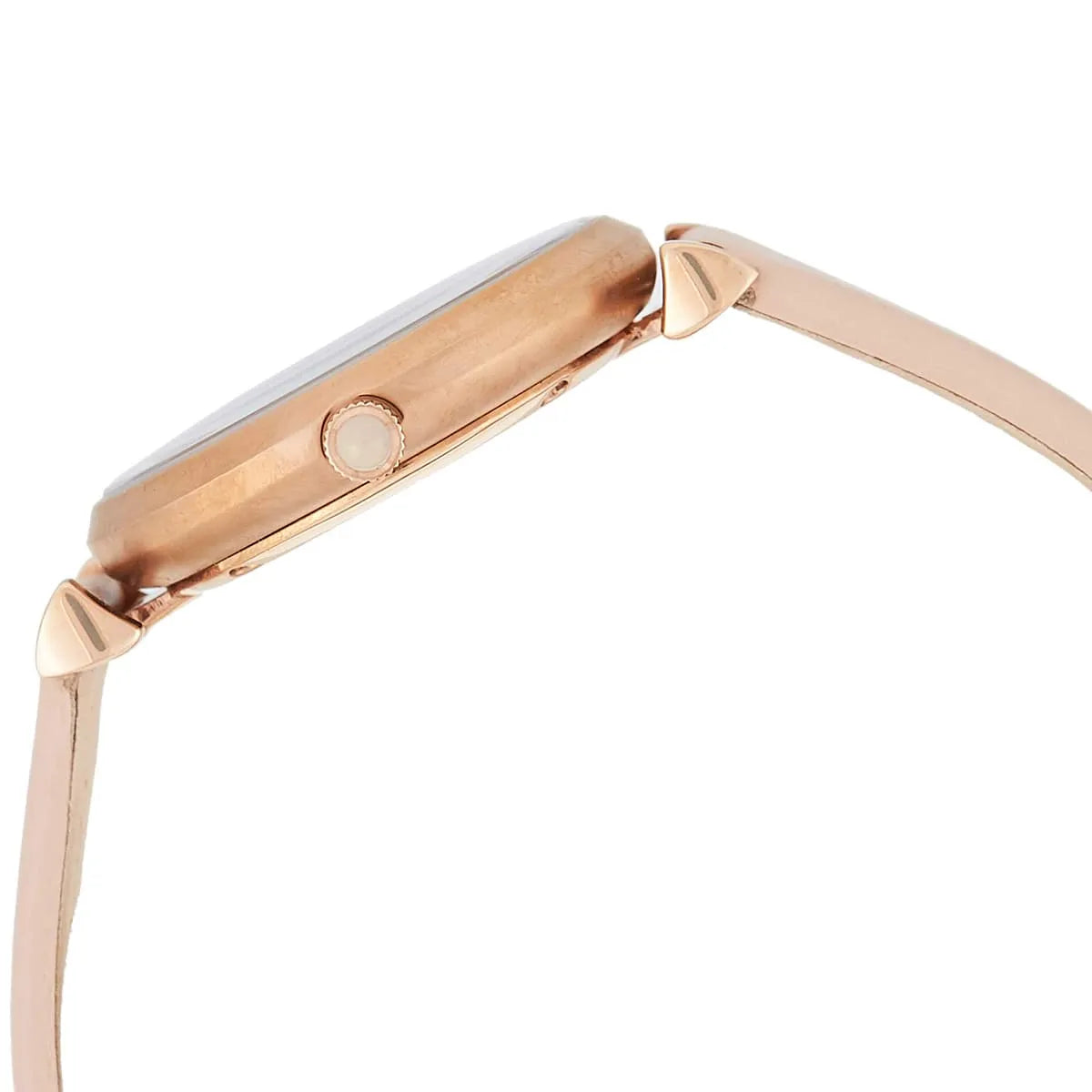  Shop Authentic Emporio Armani Gianni T-Bar Quartz Rose Gold Dial Pink Leather Strap Watch For Women - AR11001 - Luxxuri