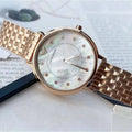  Shop Authentic Emporio Armani Kappa Analog Mother of Pearl Dial Rose Gold Steel Strap Watch For Women - AR11006 - Luxxuri