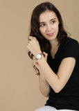  Shop Authentic Emporio Armani Dress Analog Mother of Pearl Dial Gold Steel Strap Watch For Women - AR11007 - Luxxuri