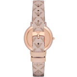  Shop Authentic Emporio Armani Kappa Quartz Rose Gold Dial Pink Leather Strap Watch For Women - AR11010 - Luxxuri