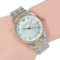  Shop Authentic Emporio Armani Lambda Analog Silver Dial Two Tone Steel Strap Watch For Men - AR11044 - Luxxuri