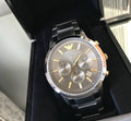  Shop Authentic Emporio Armani Quartz Grey Dial Silver Steel Strap Watch For Men - AR11047 - Luxxuri