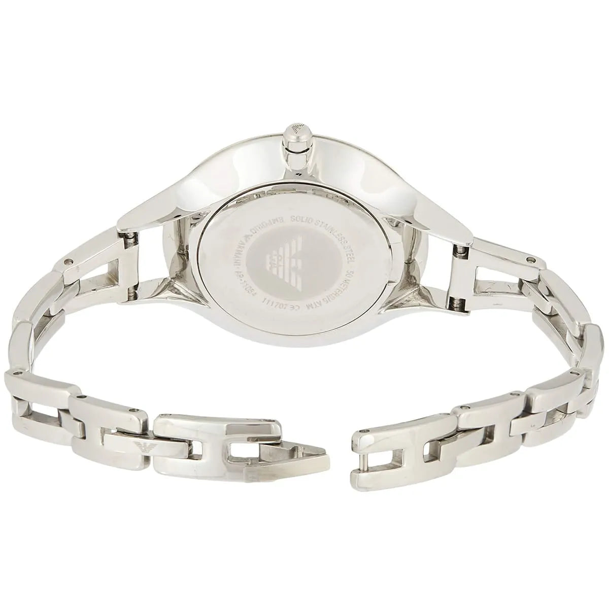  Shop Authentic Emporio Armani Aurora Mother Of Pearl White Dial Silver Steel Strap Watch For Women - AR11054 - Luxxuri