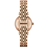  Shop Authentic Emporio Armani T-Bar Gianni Rose Gold Dial Rose Gold Steel Strap Watch For Women - AR11059 - Luxxuri
