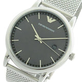  Shop Authentic Emporio Armani Luigi Quartz Grey Dial Silver Mesh Bracelet Watch For Men - AR11069 - Luxxuri