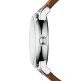  Shop Authentic Emporio Armani Luigi Quartz Gray Dial Brown Leather Strap Watch For Men - AR11070 - Luxxuri