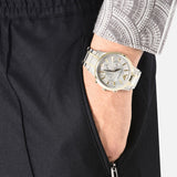  Shop Authentic Emporio Armani Renato Chronograph Quartz Silver Dial Two Tone Steel Strap Watch For Men - AR11076 - Luxxuri