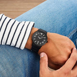  Shop Authentic Emporio Armani Renato Quartz Black Dial Black Steel Strap Watch For Men - AR11079 - Luxxuri