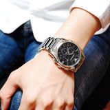  Shop Authentic Emporio Armani Valente Chronograph Quartz Black Dial Silver Steel Strap Watch For Men - AR11083 - Luxxuri