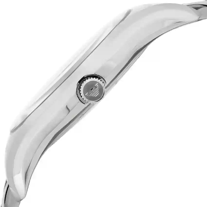  Shop Authentic Emporio Armani Valente Quartz Blue Dial Silver Steel Strap Watch For Men - AR11085 - Luxxuri