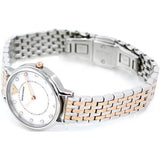  Shop Authentic Emporio Armani Mother of Pearl Dial Two Tone Stainless Steel Watch For Women - AR11094 - Luxxuri