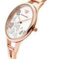 Shop Authentic Emporio Armani Aurora Quartz Silver Dial Gold Steel Strap Watch For Women - AR11108 - Luxxuri