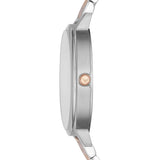  Shop Authentic Emporio Armani Silver Sunray Dial Two Tone Steel Strap Watch For Women - AR11113 - Luxxuri