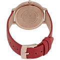  Shop Authentic Emporio Armani Kappa Classic Quartz Silver Dial Red Leather Strap Watch For Women - AR11114 - Luxxuri