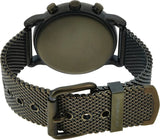  Shop Authentic Emporio Armani Luigi Quartz Chronograph Black Dial Green Mesh Bracelet Watch For Men - AR11115 - Luxxuri