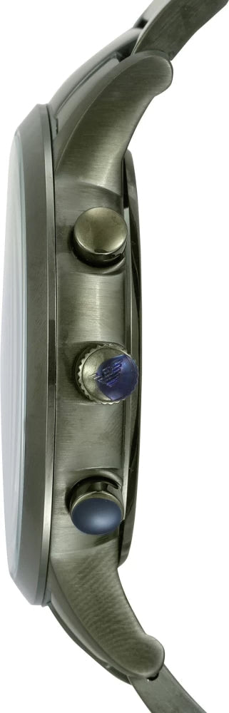  Shop Authentic Emporio Armani Renato Chronograph Quartz Grey Dial Green Steel Strap  Watch For Men - AR11117 - Luxxuri