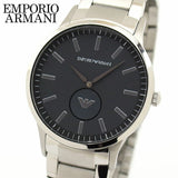  Shop Authentic Emporio Armani Renato Quartz Black Dial Silver Steel Strap  Watch For Men - AR11118 - Luxxuri