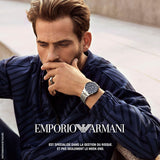  Shop Authentic Emporio Armani Renato Quartz Black Dial Silver Steel Strap  Watch For Men - AR11118 - Luxxuri