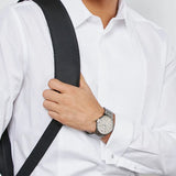  Shop Authentic Emporio Armani Renato Quartz Grey Dial Grey Steel Strap Watch For Men - AR11120 - Luxxuri