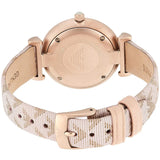  Shop Authentic Emporio Armani Analog Grey Dial Pink Leather Strap Watch For Women - AR11126 - Luxxuri