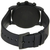  Shop Authentic Emporio Armani Luigi Chronograph Black Dial Black Leather Strap Watch For Men - AR11133 - Luxxuri