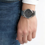  Shop Authentic Emporio Armani Classic Quartz Grey Dial Silver Steel Strap Watch For Men - AR11134 - Luxxuri