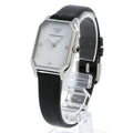  Shop Authentic Emporio Armani Gioia Analog Mother of Pearl Dial Black Leather Strap Watch For Women - AR11148 - Luxxuri