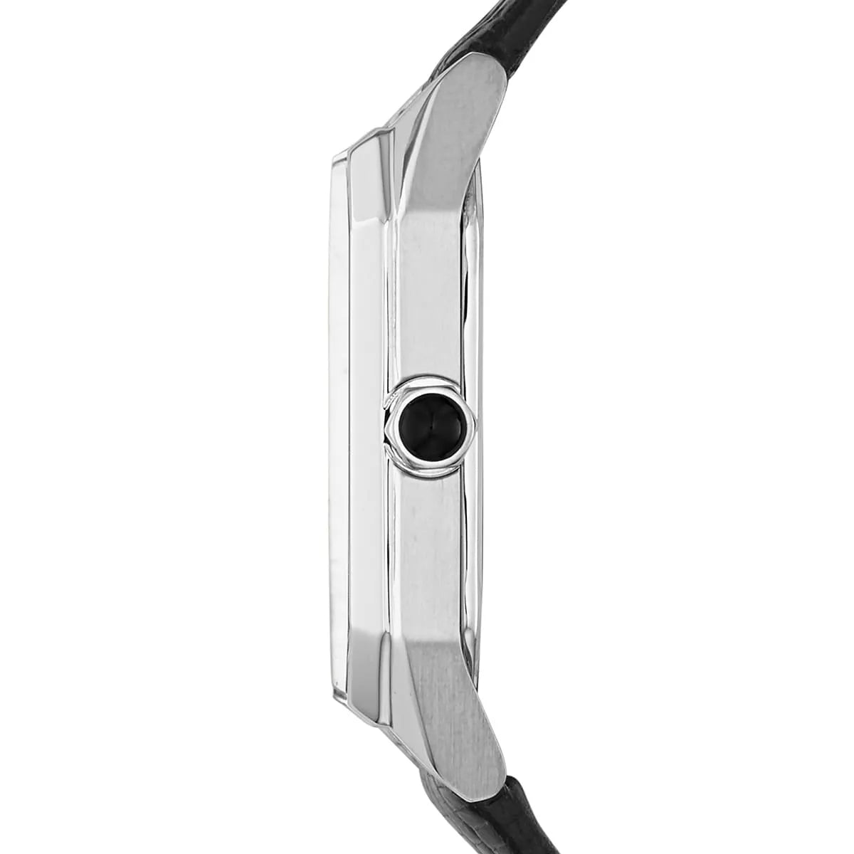  Shop Authentic Emporio Armani Gioia Analog Mother of Pearl Dial Black Leather Strap Watch For Women - AR11148 - Luxxuri