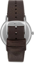  Shop Authentic Emporio Armani Kappa Quartz Black Dial Brown Leather Strap Watch For Men - AR11153 - Luxxuri