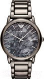  Shop Authentic Emporio Armani Luigi Analog Grey Dial Grey Steel Strap Watch For Men - AR11155 - Luxxuri