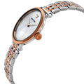  Shop Authentic Emporio Armani Modern Slim Analog Mother of Pearl Dial Two Tone Steel Strap Watch For Women - AR11157 - Luxxuri