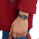  Shop Authentic Emporio Armani Quartz Grey Dial Brown Leather Strap Watch For Women - AR11172 - Luxxuri
