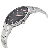  Shop Authentic Emporio Armani Renato Quartz Black Dial Silver Steel Strap Watch For Men - AR11179 - Luxxuri