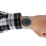  Shop Authentic Emporio Armani Renato Quartz Black Dial Silver Steel Strap Watch For Men - AR11179 - Luxxuri