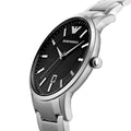  Shop Authentic Emporio Armani Renato Quartz Black Dial Silver Steel Strap Watch For Men - AR11181 - Luxxuri